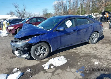 2022 Hyundai Elantra Se z USA, uszkodzony, nr VIN 5NPLL4AG8NH056060